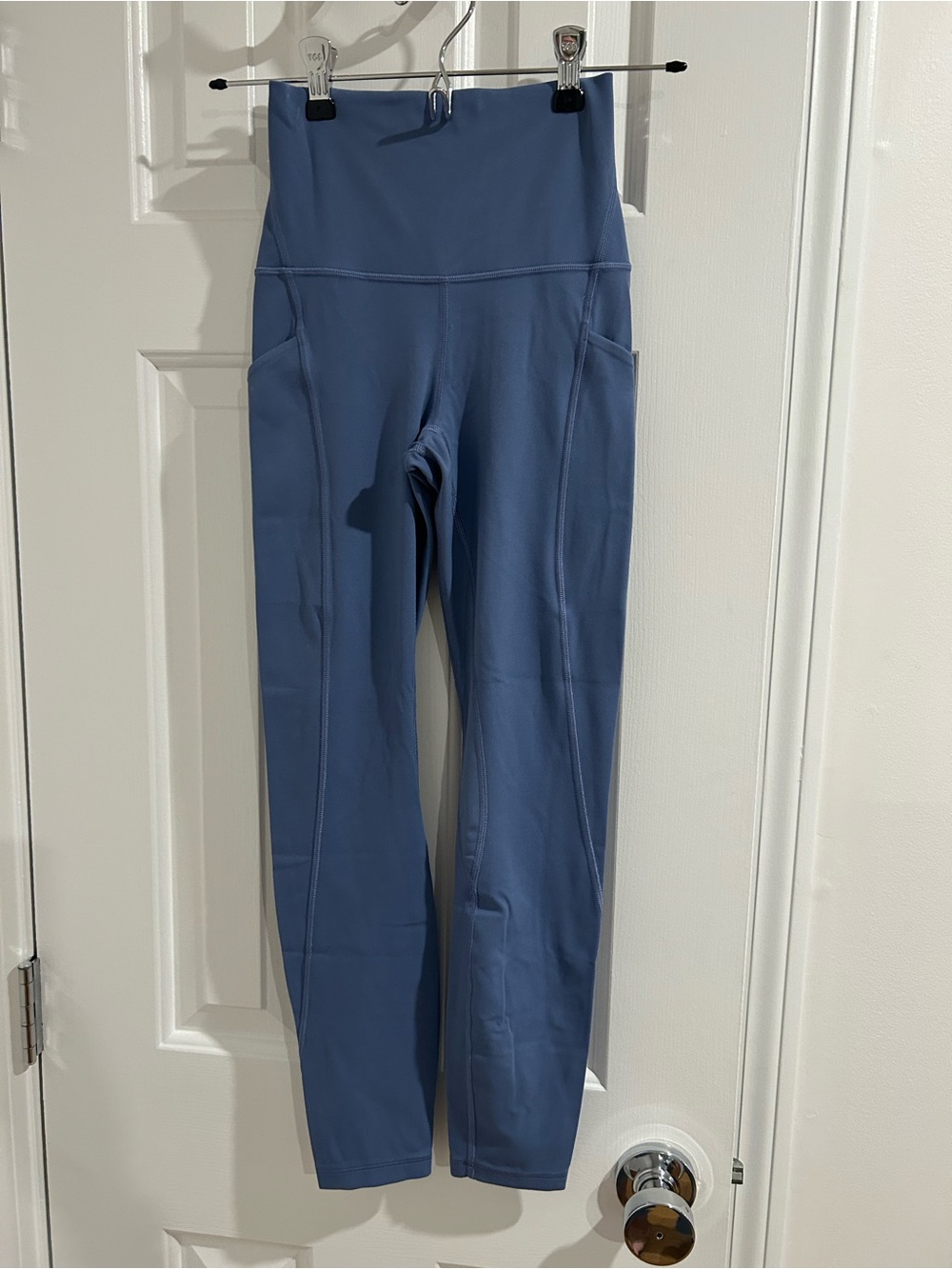 Lululemon Blue High Rise Pocket Leggings 2